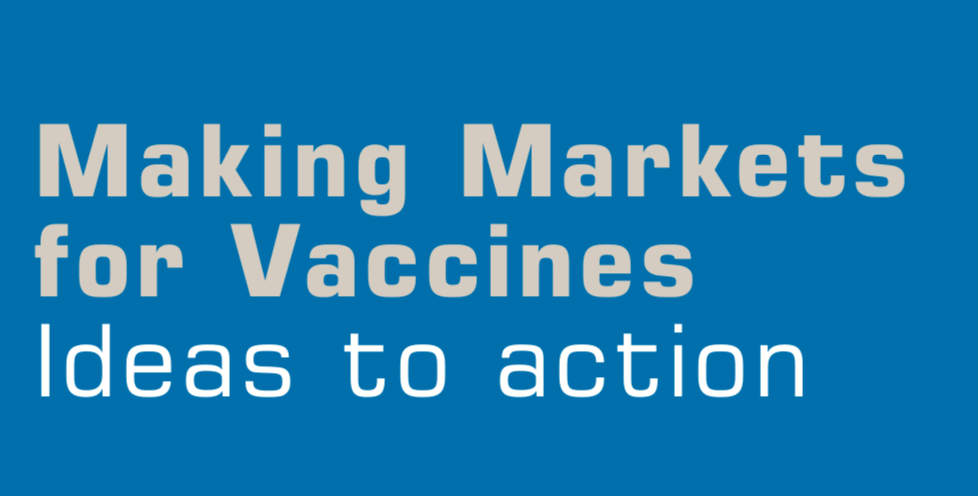 Making Markets for Vaccines
